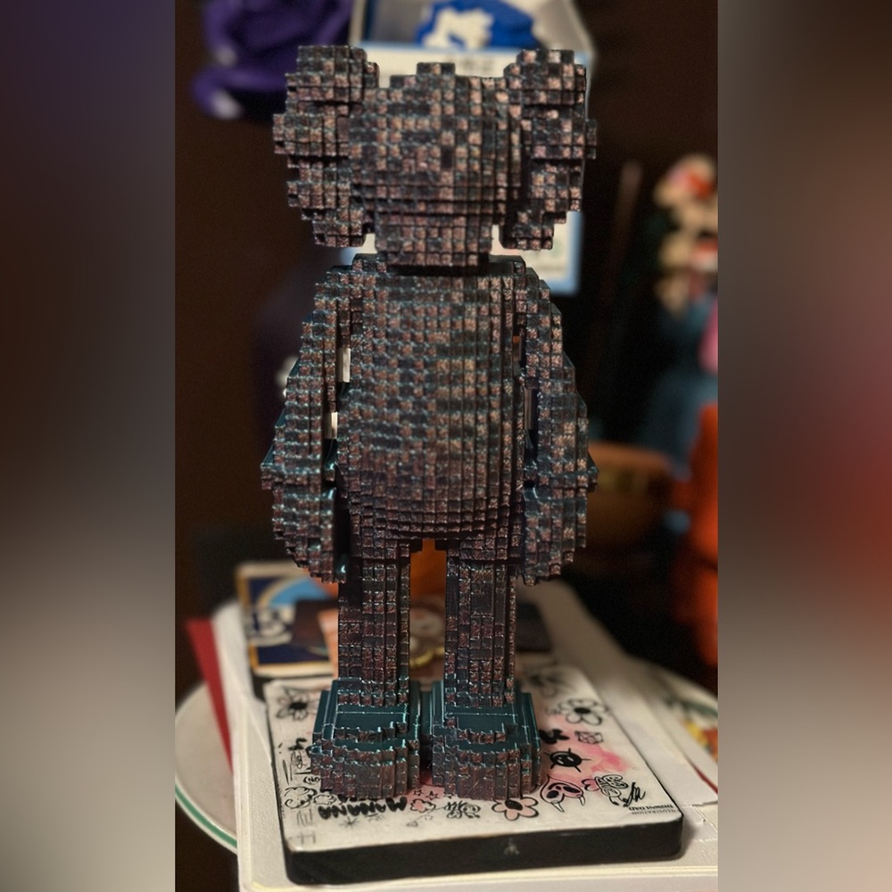 KAWS PIXEL - 3D Printed Figurine